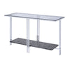ACME Liddell Chrome & Glass Sofa Table Model 83929