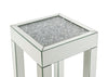 ACME Noralie Mirrored & Faux Diamonds End Table Model 84707