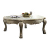 ACME Dresden II Gold Patina & Bone Coffee Table Model 84875
