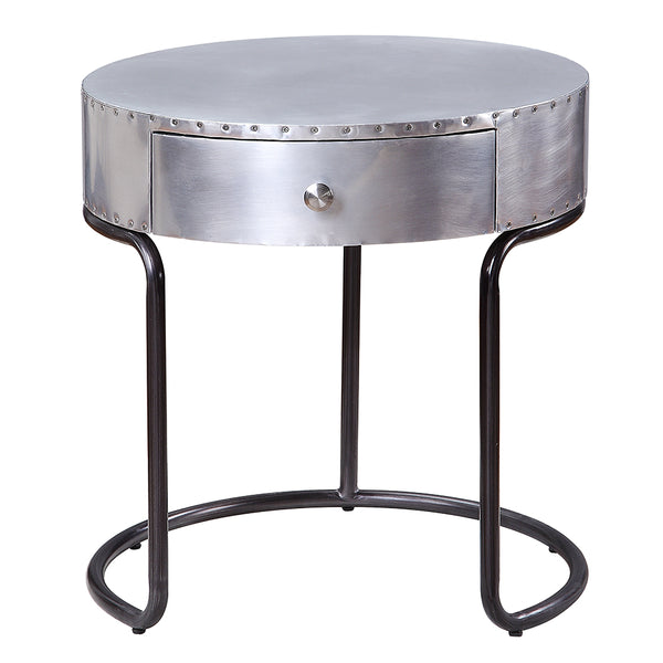 ACME Brancaster Aluminum End Table Model 84882