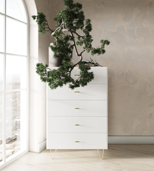 Bryan Modern White Chest