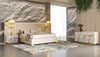 Modrest Aspen Modern Beige & White & Gold 4 Piece Bedroom Set Model VGVCDB1801-WHT-4PC-SET