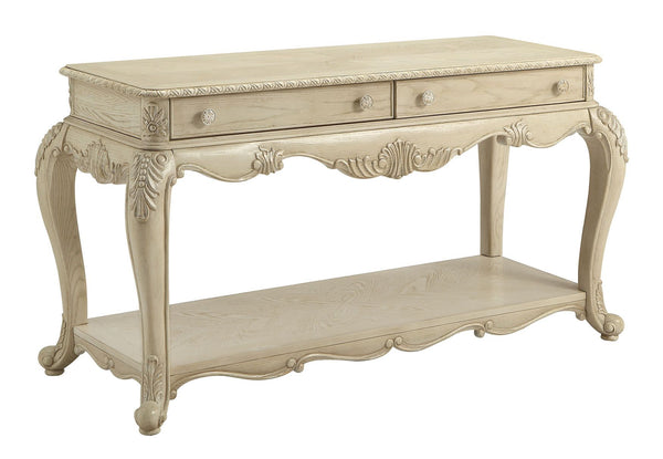 ACME Ragenardus Antique White Sofa Table Model 86023