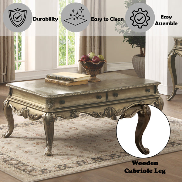 ACME Ragenardus Vintage Oak Coffee Table Model 86030