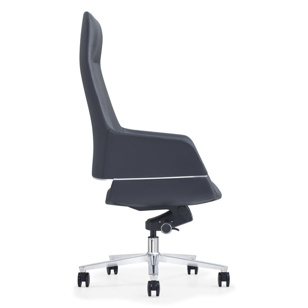 Liddell Modern Black Leather Executive Office Chair