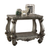 ACME Versailles Antique Platinum End Table Model 86822