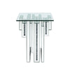 ACME Noralie Mirrored & Faux Diamonds End Table Model 88002