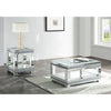 ACME Noralie Mirrored & Faux Diamonds Coffee Table Model 88020