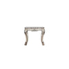 ACME Dresden Vintage Bone White End Table Model 88172