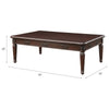 ACME Chateau De Ville Espresso Coffee Table Model 88265