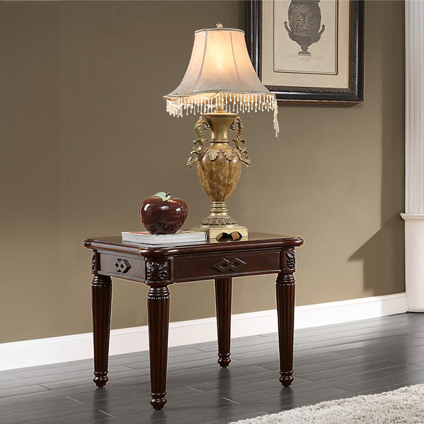 ACME Chateau De Ville Espresso End Table Model 88267