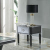 ACME House Beatrice Charcoal & Light Gray End Table Model 88817
