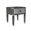 ACME House Beatrice Charcoal & Light Gray End Table Model 88817
