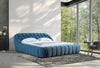 Divani Casa Yolonda Modern Dark Teal Fabric Bed Model VGEV-A127-BED-C-15