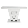 ACME Nysa Mirrored & Faux Crystals Console Table Model 90064