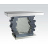 ACME Nysa Mirrored & Faux Crystals Console Table Model 90232