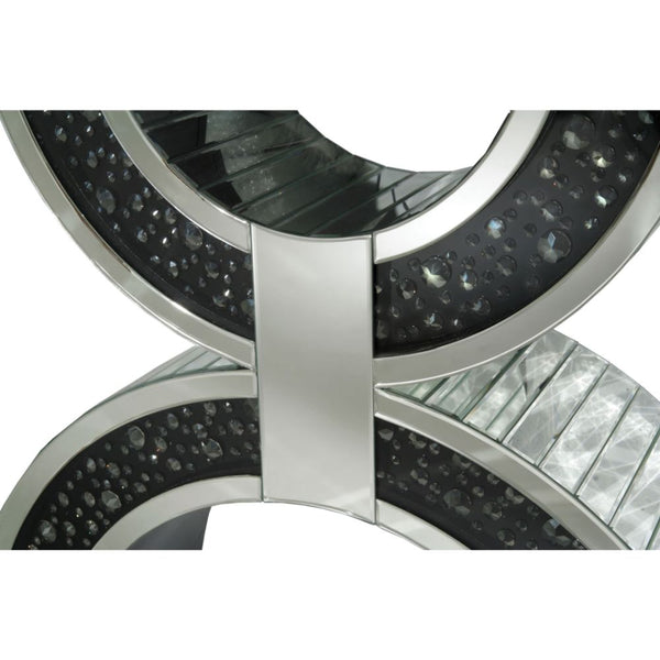 ACME Nysa Faux Crystals Console Table Model 90248