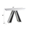 ACME Nysa Faux Crystals Console Table Model 90250