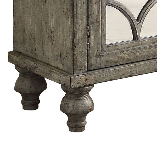 ACME Velika Weathered Gray Console Table Model 90280