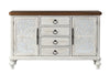 ACME Vermont Antique White Console Table Model 90288