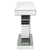 ACME Nysa Mirrored & Faux Crystals Console Table Model 90320