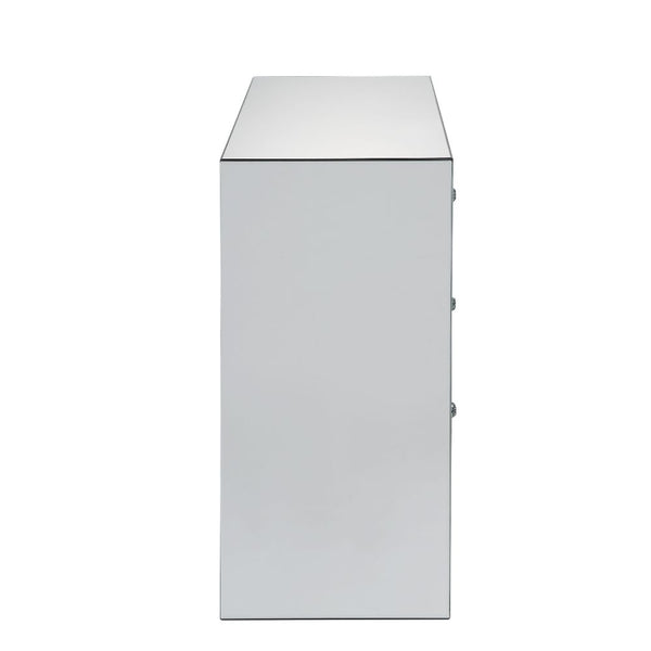 ACME Sonia Mirrored & Faux Agate Console Table Model 90322