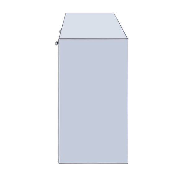 ACME Noralie Mirrored & Faux Diamonds Vanity Desk Model 90465