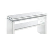ACME Noralie Mirrored & Faux Diamonds Sofa Table Model 90675