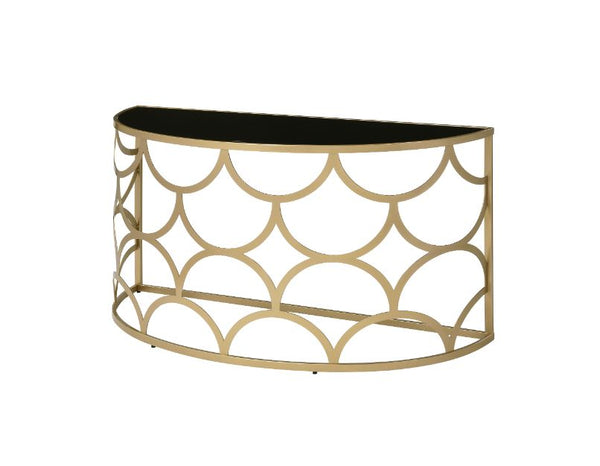 ACME Altus Gold Console Table Model 90820