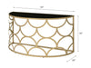 ACME Altus Gold Console Table Model 90820