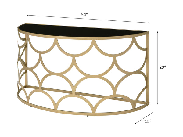 ACME Altus Gold Console Table Model 90820