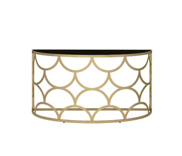 ACME Altus Gold Console Table Model 90820