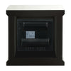 ACME Noralie Mirrored & Faux Diamonds Fireplace Model 90862