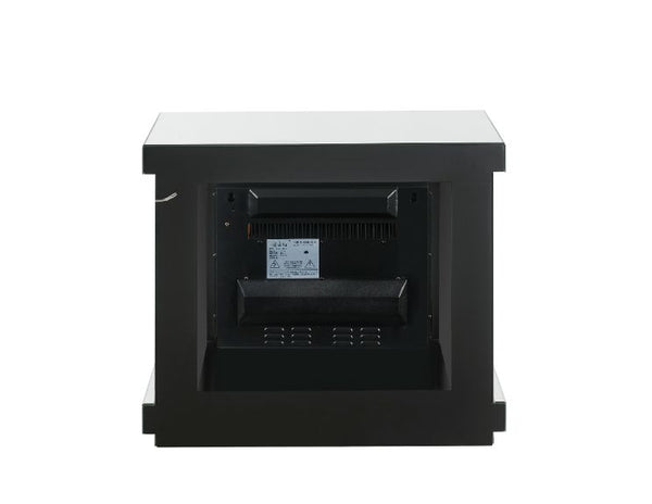 ACME Noralie LED Mirrored & Faux Diamonds Fireplace Model 90864
