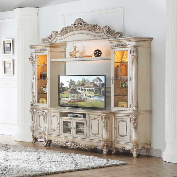 ACME Gorsedd Golden Ivory Entertainment Center Model 91440
