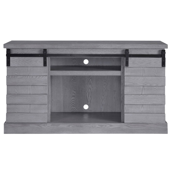 ACME Amrita Gray Oak TV Stand with Fireplace (Include 91617FIR) Model 91616