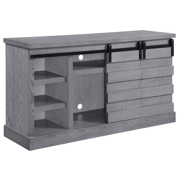 ACME Amrita Gray Oak TV Stand with Fireplace (Include 91617FIR) Model 91616