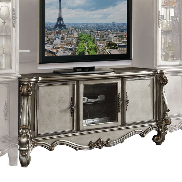 ACME Versailles Antique Platinum TV Stand Model 91824
