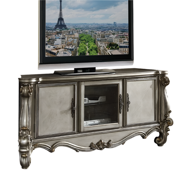 ACME Versailles Antique Platinum TV Stand Model 91824