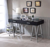 ACME Coleen Black High Gloss & Chrome Writing Desk Model 92227
