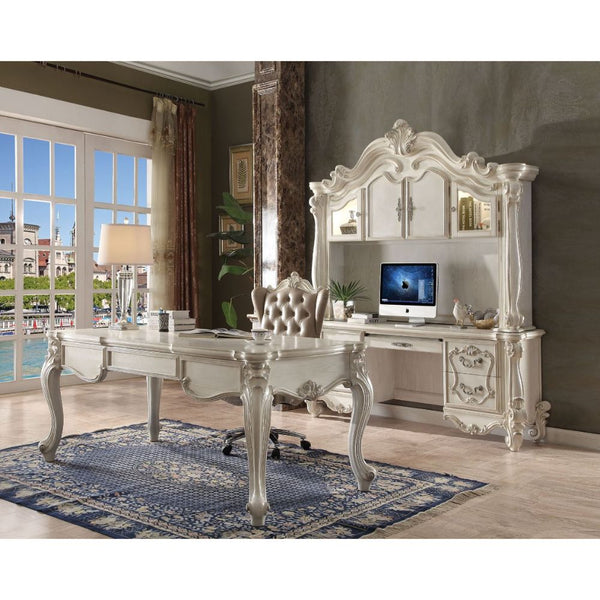 ACME Versailles Bone White Executive Writing Desk Model 92275