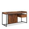 ACME Sara Walnut & Sandy Black Writing Desk Model 92445