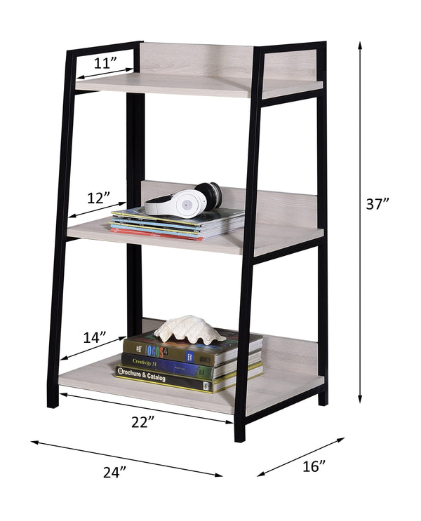 ACME Wendral Natural & Black Bookshelf Model 92672