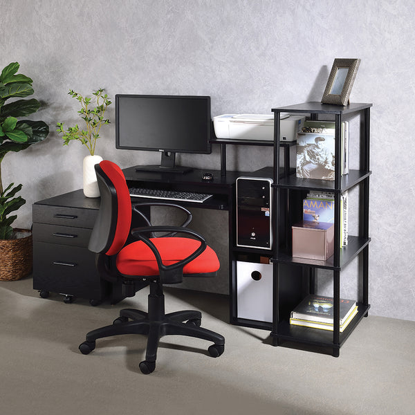 ACME Nypho Black Bookshelf Model 92739