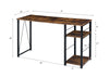 ACME Vadna Weathered Oak & Black Writing Desk Model 92765