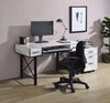 ACME Settea Antique White & Black Computer Desk Model 92797