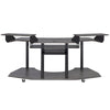 ACME Eleazar Black Oak 71" Music Studio Desk Model 92890