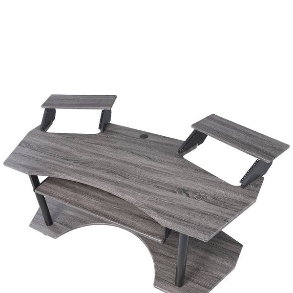 ACME Eleazar Black Oak 71" Music Studio Desk Model 92890