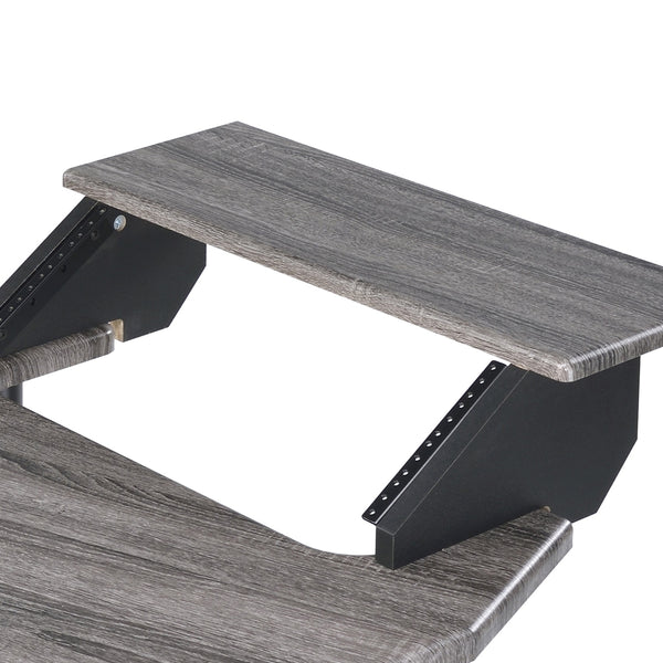 ACME Eleazar Black Oak 83" Music Studio Desk Model 92895