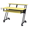 ACME Suitor Yellow & Black Music Recording Studio Desk Model 92904